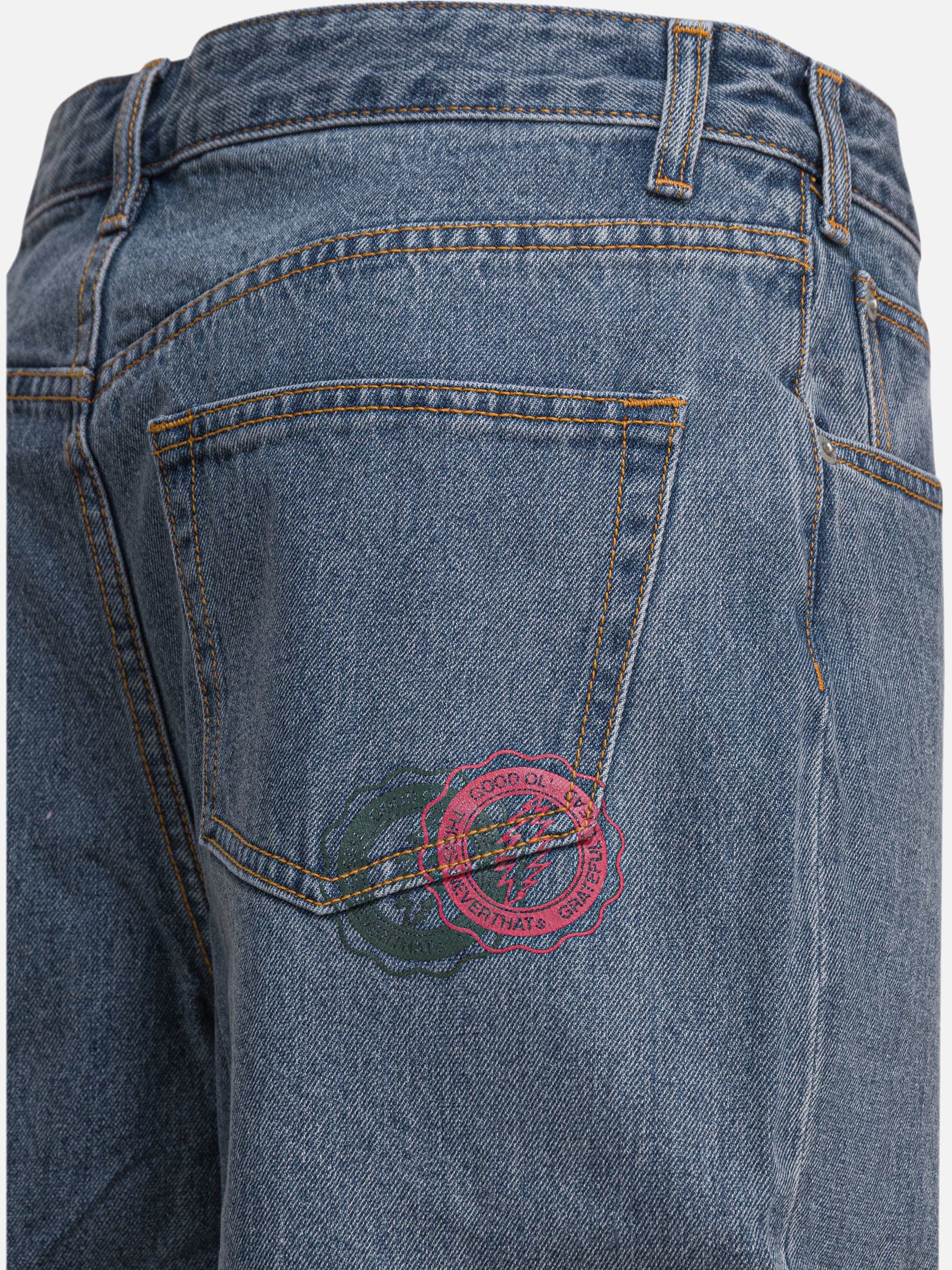 Thisisneverthat® Short &quot;GD Overlap Lightning&quot; 17240734_S Blue thumbnail_4