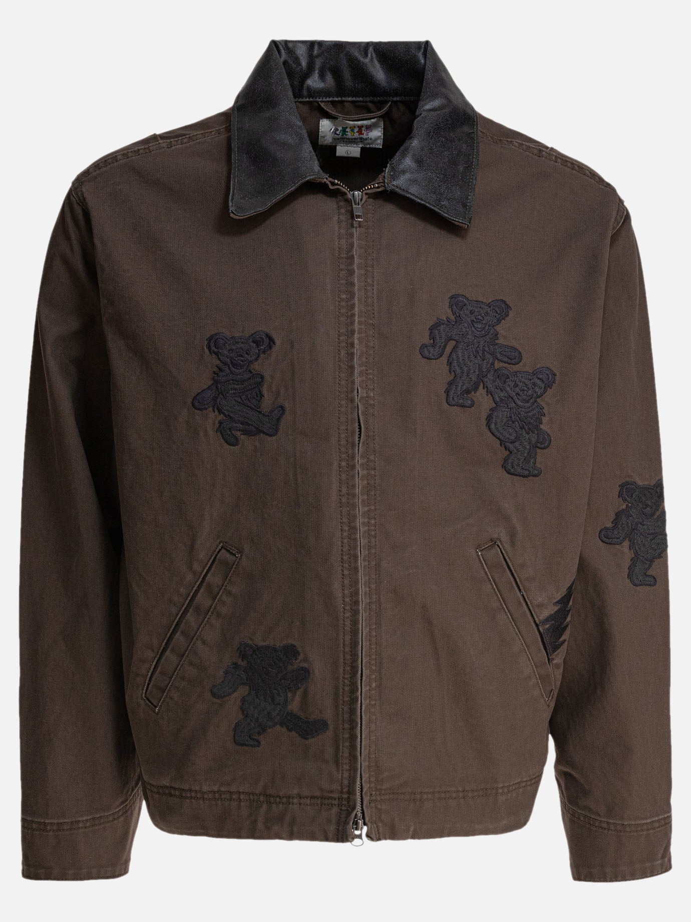 Thisisneverthat® &quot;GD Dancing Bears&quot; Jacket 18923384_S Brown thumbnail_1