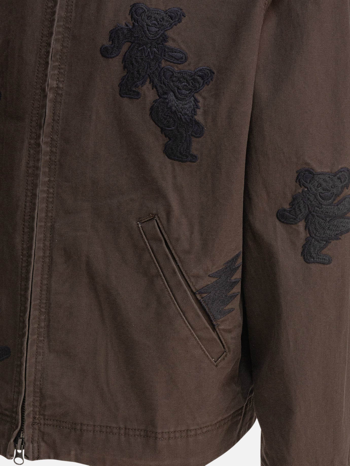 Thisisneverthat® &quot;GD Dancing Bears&quot; Jacket 18923384_S Brown thumbnail_4