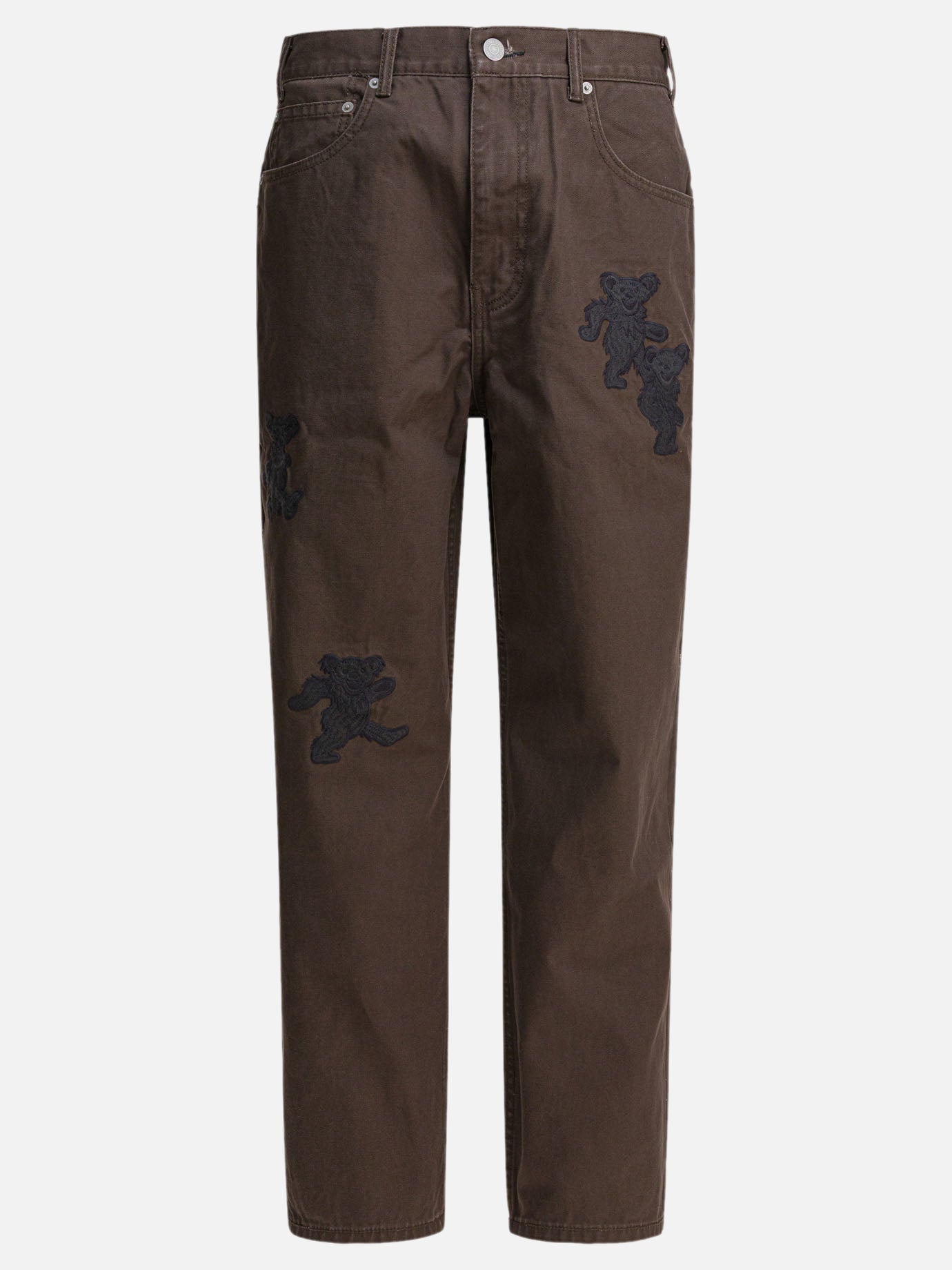 Thisisneverthat® &quot;GD Dancing Bears&quot; trousers 11536269_S Brown thumbnail_1