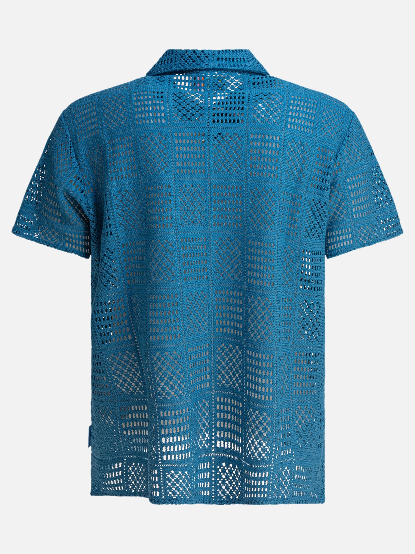 Thisisneverthat® Camicia &quot;GD Lightning Mesh&quot; 16368741_S Blue thumbnail_2