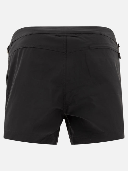 Swim shorts Solid colour  Black - Tom Ford Men | PLP | VIETTI Online Store | 2
