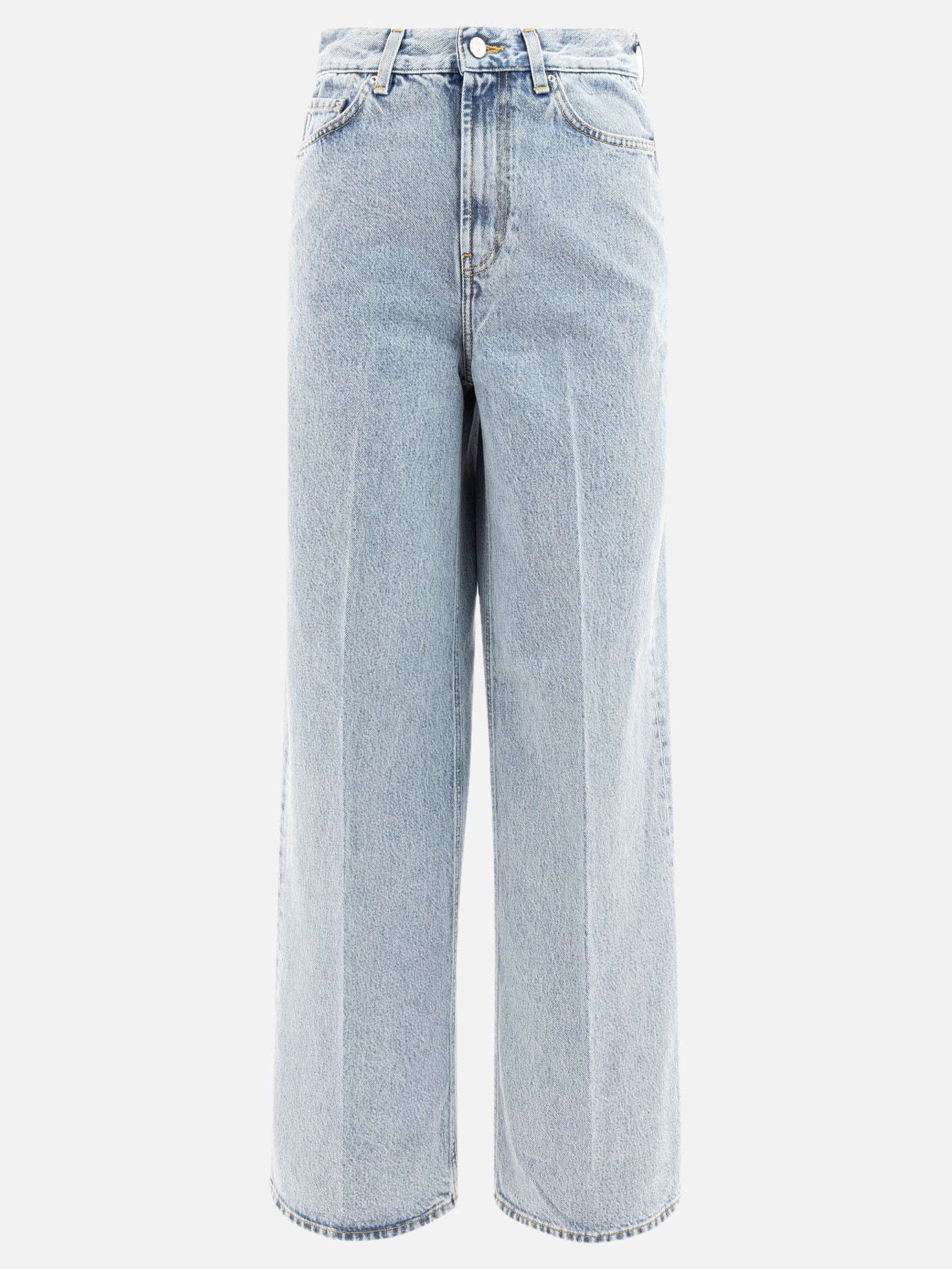Toteme Jeans a gamba larga 16614021_25/32 Light blue thumbnail_1