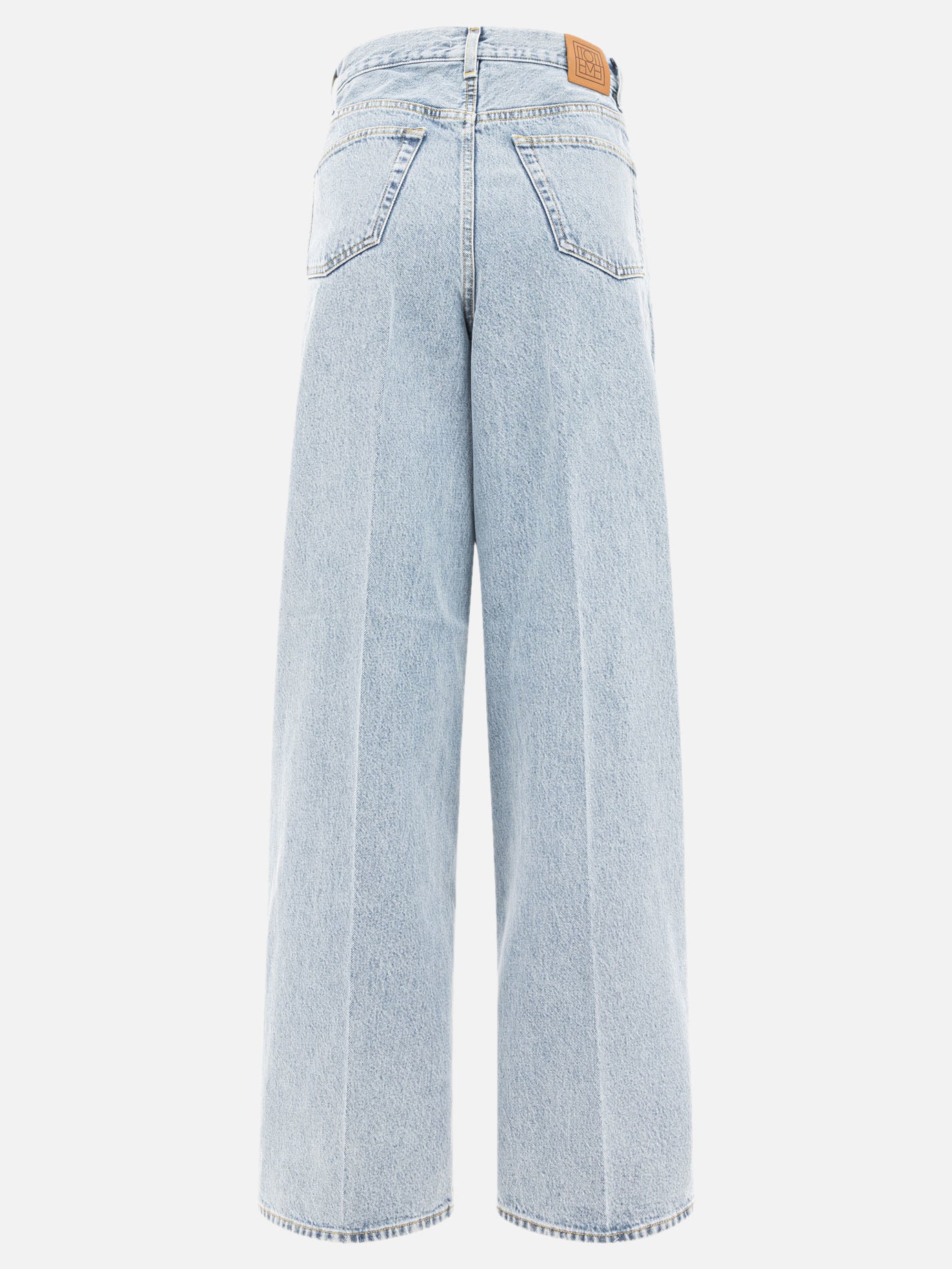 Toteme Jeans a gamba larga 16614021_25/32 Light blue thumbnail_2