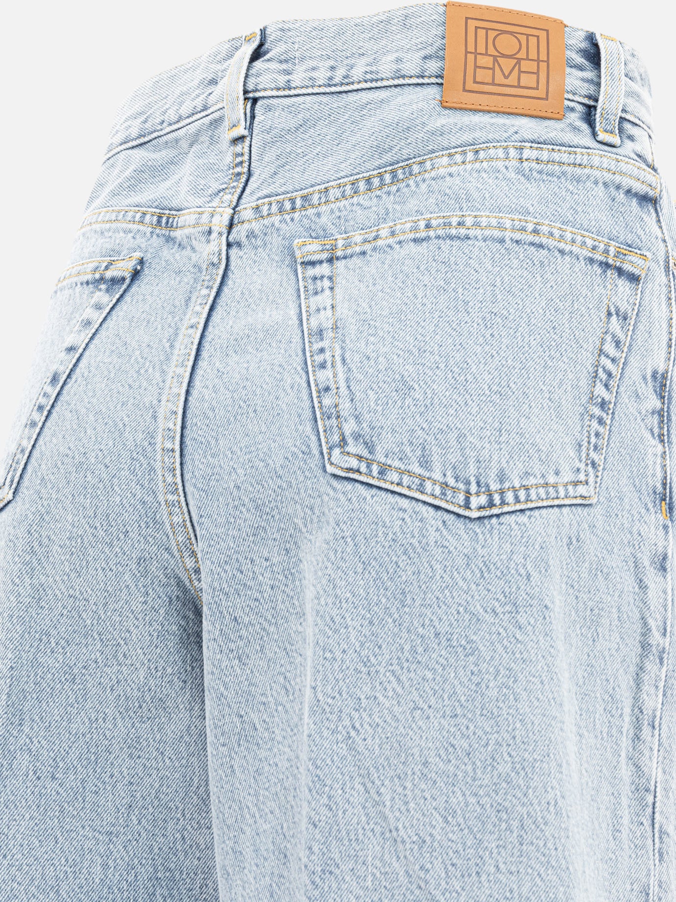 Toteme Jeans a gamba larga 16614021_25/32 Light blue thumbnail_4