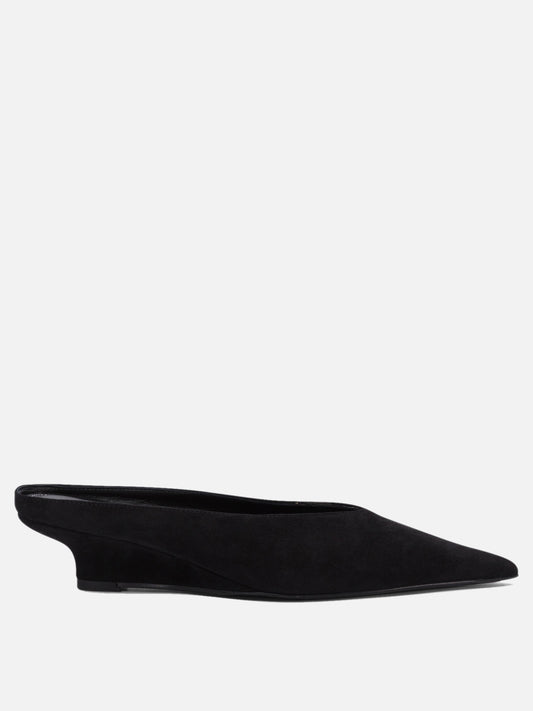Toteme Leather mules 35 mm 15014303_36 Black 1
