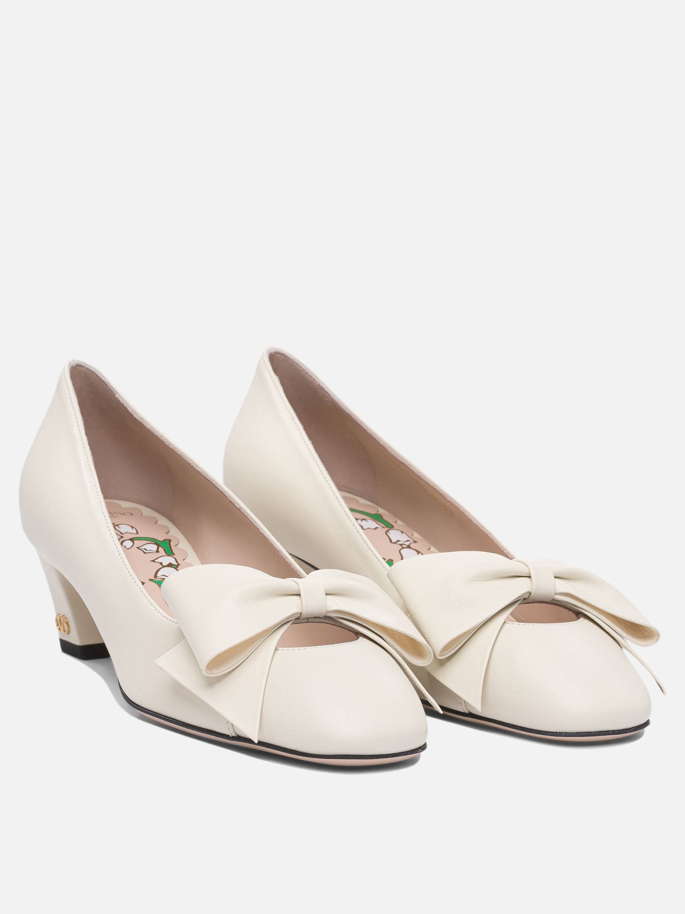 Décolleté 100% leather - 100% leather  Bianco - Valentino Garavani Donna | PDP | VIETTI Online Store | thumbnail_2