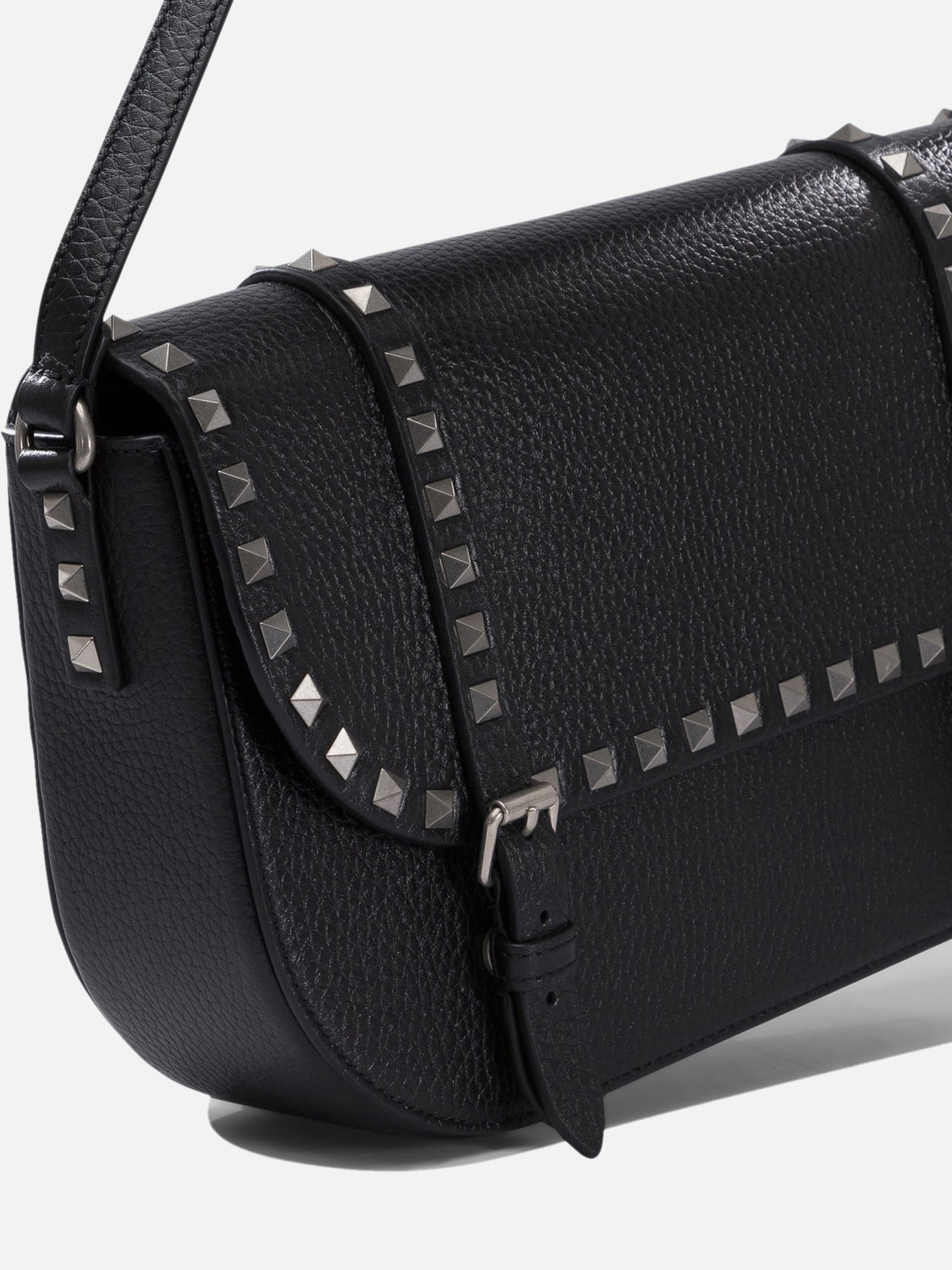 Valentino Garavani Borsa a tracolla &quot;Rockstud&quot; 17441283_UNI Black thumbnail_4