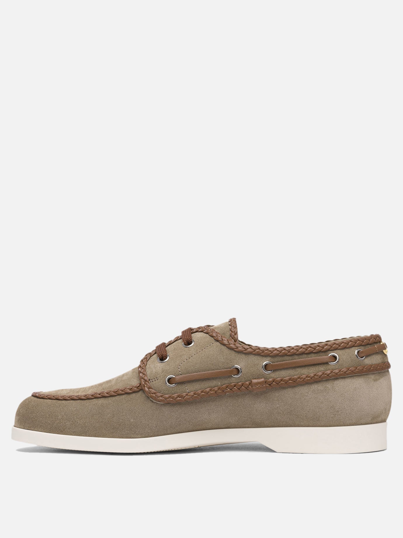 Valentino Garavani Scarpe da barca &quot;Palm Avenue&quot; 17115722_40 Brown thumbnail_3