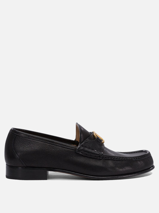 Valentino Garavani Mocassini "VLogo Signature" 20 mm 14347404_41 Black 1