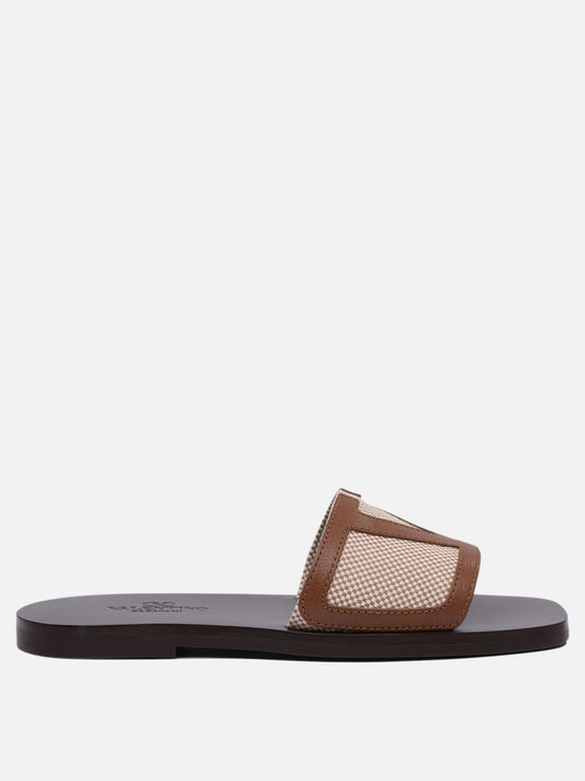 Flat sandals 6Y2S0J72JHB  Beige - Valentino Garavani Women | PLP | VIETTI Online Store 
