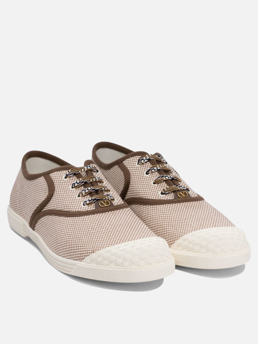 Low top sneakers 100% fabric - 100% rubber  Beige - Valentino Garavani Men | PLP | VIETTI Online Store | 2
