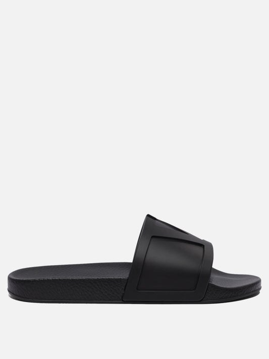 Valentino Garavani Slide con Vlogo 18535650_40 Black 1