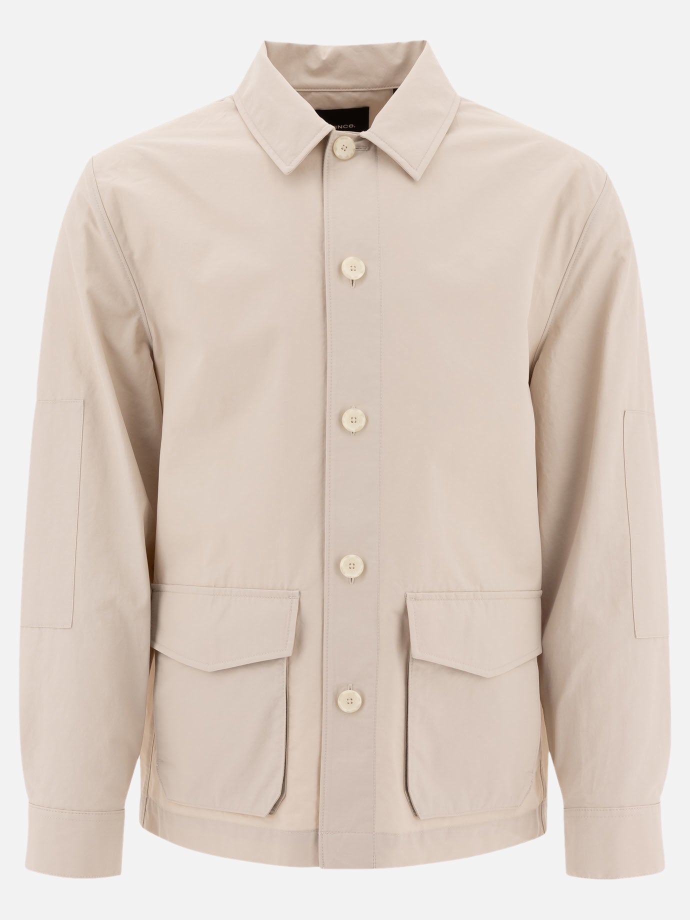 Vince Cotton blend utility jacket 10506509_S Beige thumbnail_1