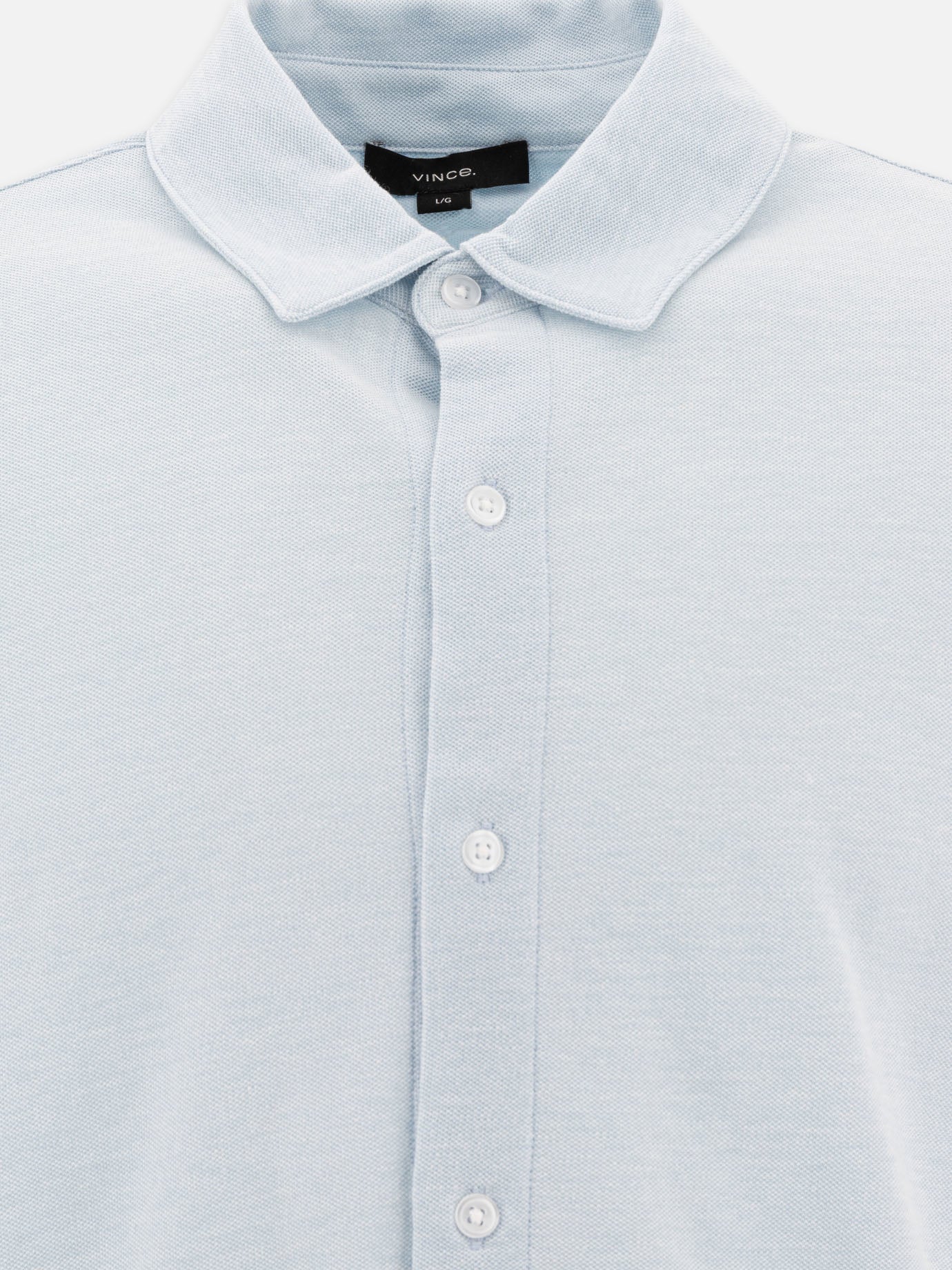 Camicie casual Solid colour  Azzurro - Vince Uomo | PDP | VIETTI Online Store | Zoom-Modal_3
