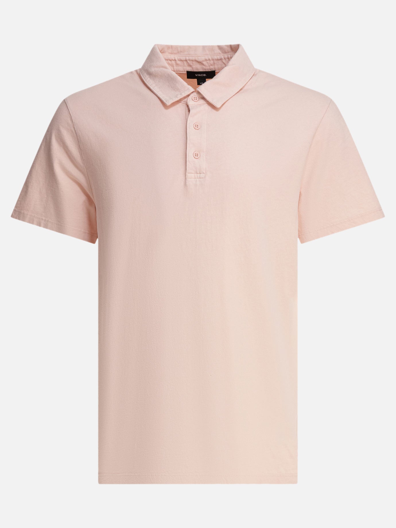 Vince Cotton polo shirt 18306208_S Pink thumbnail_1