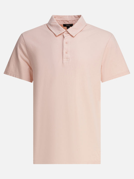 Vince Cotton polo shirt 18306208_S Pink 1