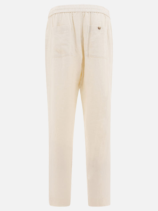 Vince Pantaloni in canapa 16979658_S White 2
