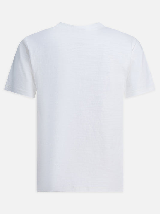 T-shirt girocollo Solid colour  Bianco - Buzz Rickson's Uomo | PDP | VIETTI Online Store | 2
