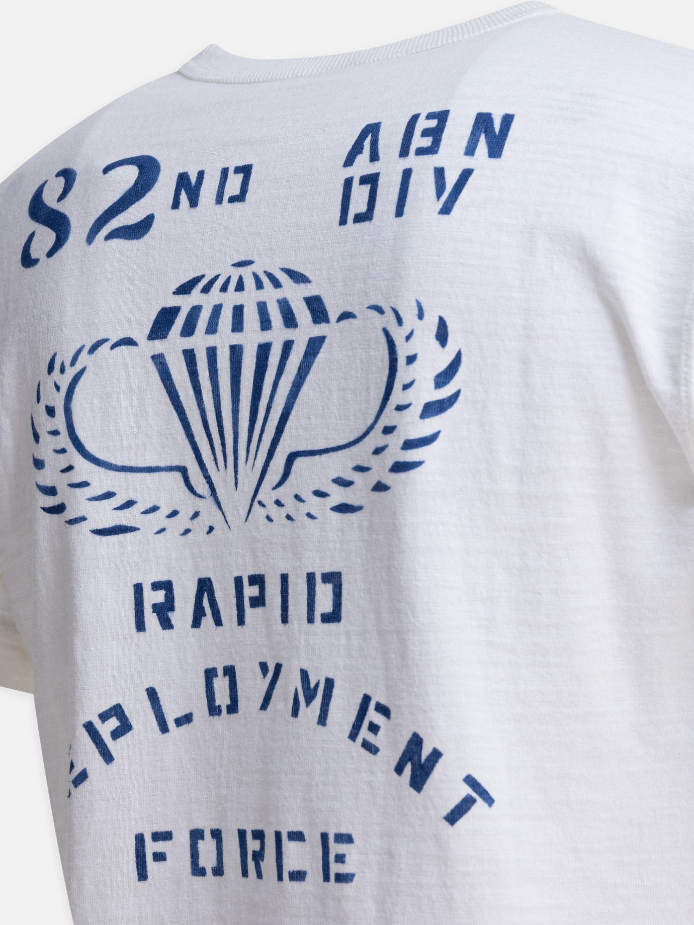 T-shirt girocollo Print  Bianco - Buzz Rickson&#39;s Uomo | PDP | VIETTI Online Store | thumbnail_4