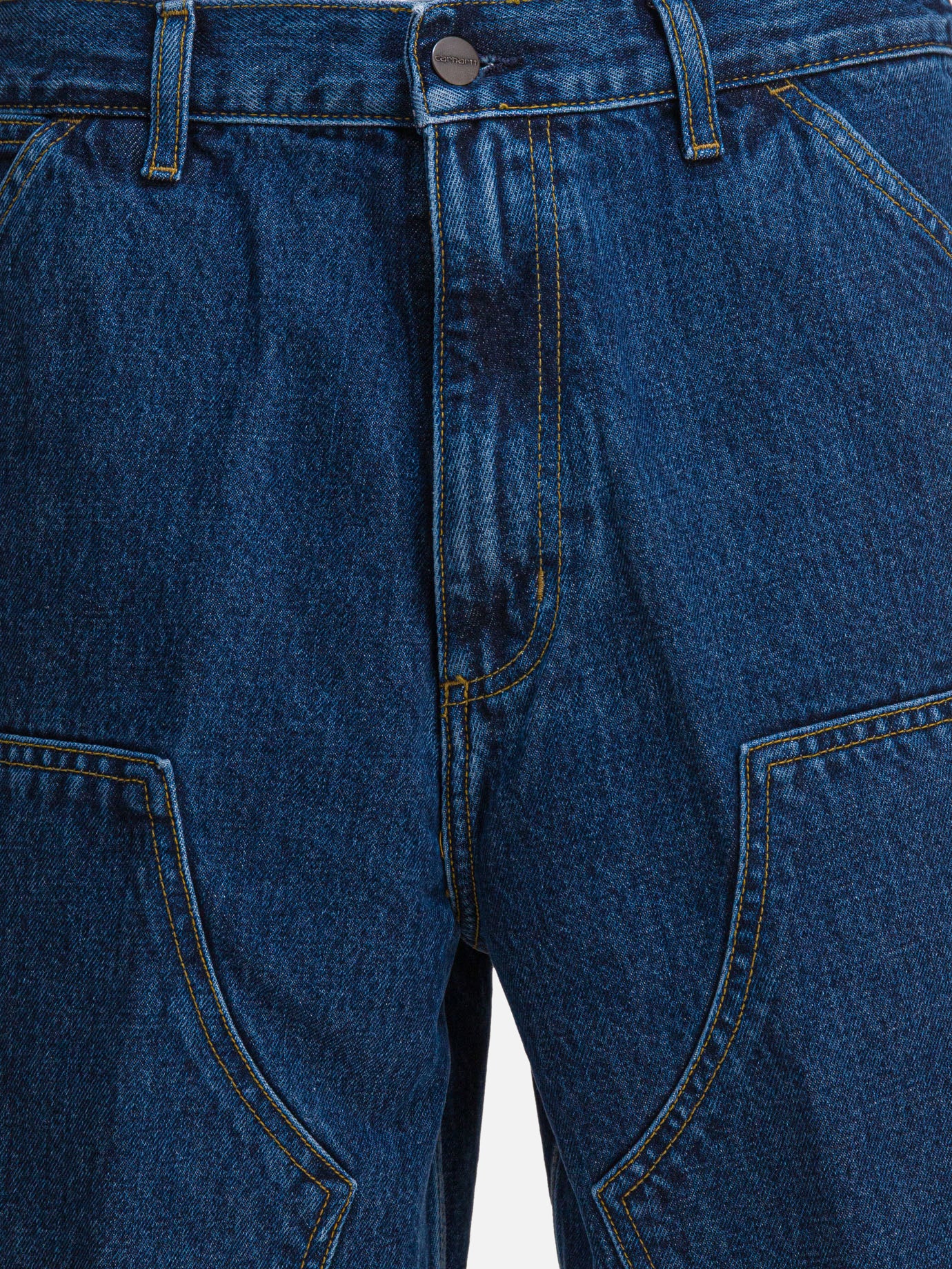 Short cinque tasche Denim  Blu - Carhartt WIP Uomo | PDP | VIETTI Online Store | thumbnail_3