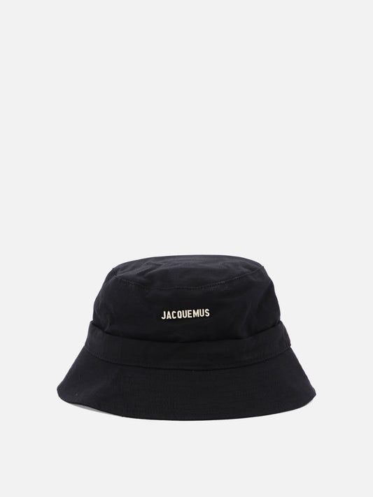 Cappelli bucket Logo  Nero - Jacquemus Uomo | VIETTI Online Store 
