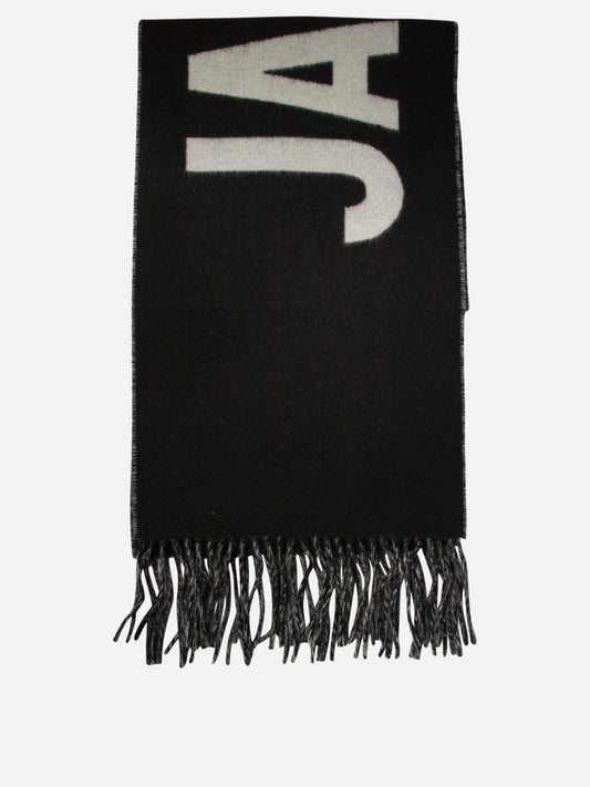 Sciarpe con frange 100% wool  Nero - Jacquemus Uomo | VIETTI Online Store 
