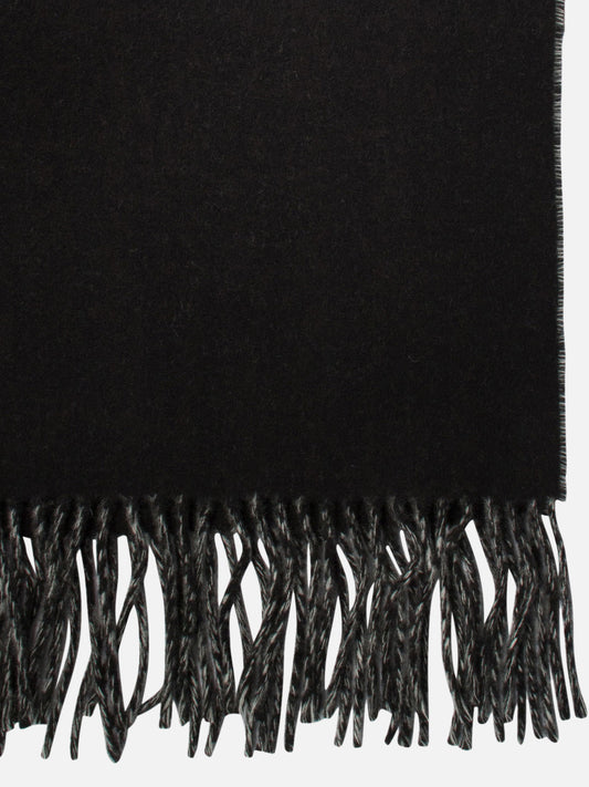 Sciarpe con frange 100% wool  Nero - Jacquemus Uomo | VIETTI Online Store | 2
