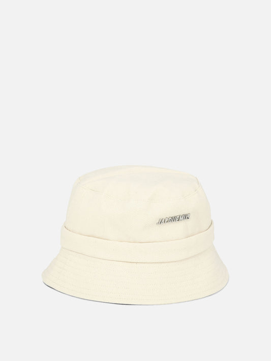 Cappelli bucket Logo  Bianco - Jacquemus Uomo | VIETTI Online Store | 2
