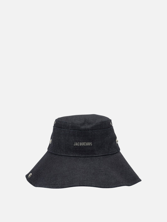Bucket hats Logo  Blue - Jacquemus Men | PDP | VIETTI Online Store 
