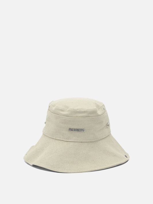 Bucket hats Logo  White - Jacquemus Men | PDP | VIETTI Online Store 
