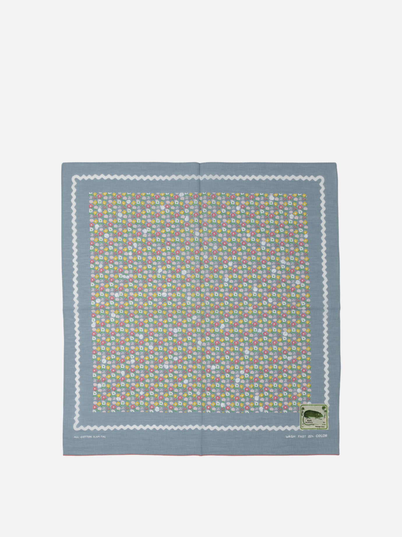 Foulard 100% cotton  Azzurro - KAPITAL Uomo | PDP | VIETTI Online Store | Zoom-Modal
