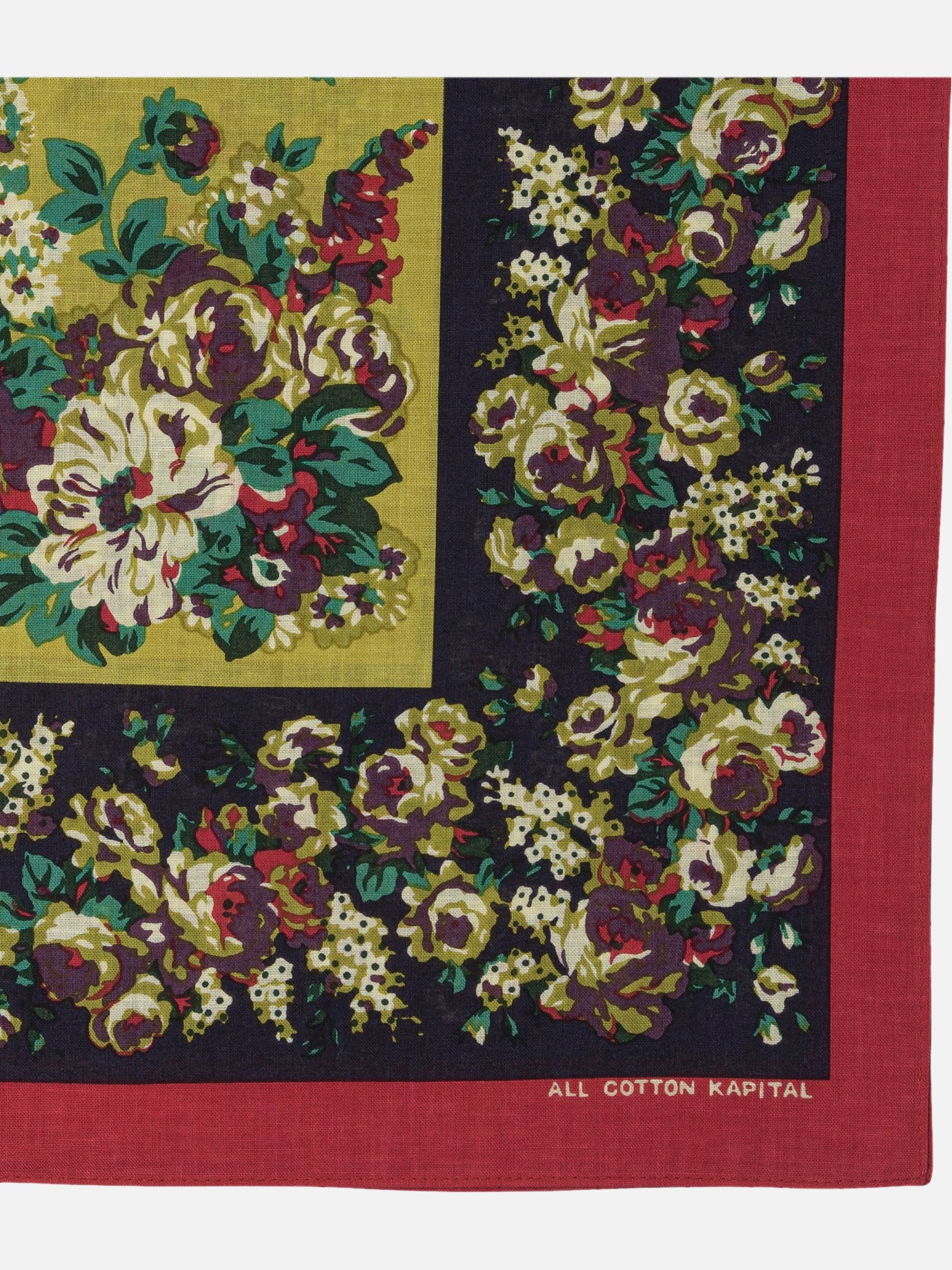 Foulard 100% cotton  Rosso - KAPITAL Uomo | PDP | VIETTI Online Store | thumbnail_2