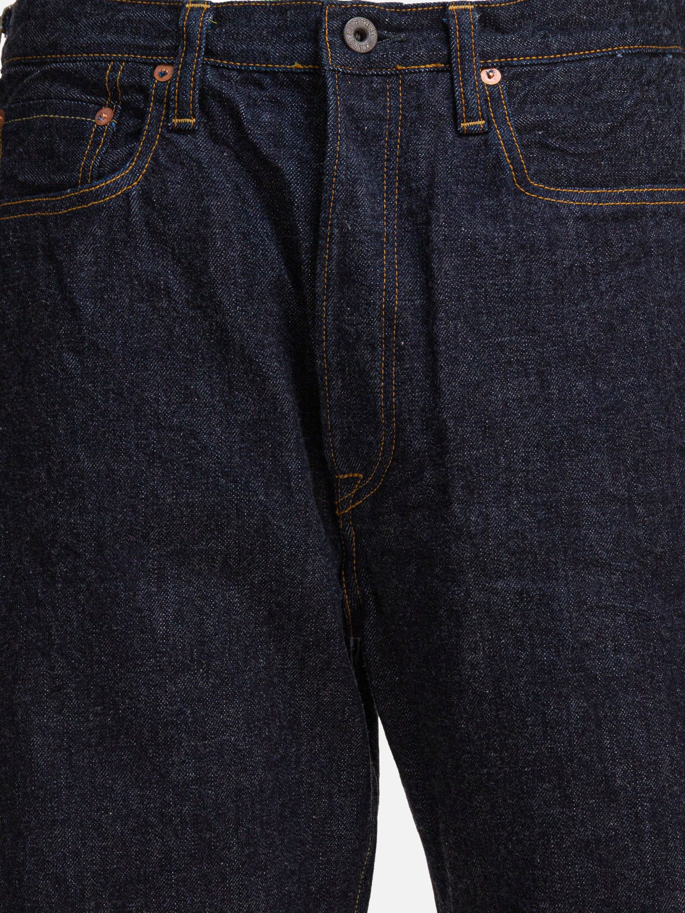 Straight-leg jeans Solid colour  Blue - KAPITAL Men | PDP | VIETTI Online Store | thumbnail_3