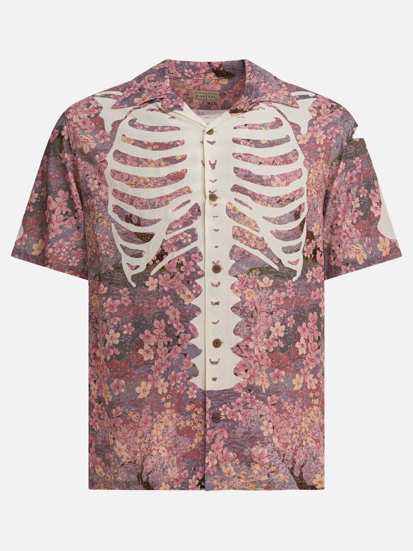 Camicie casual Floral  Grigio - KAPITAL Uomo | PDP | VIETTI Online Store | Zoom-Modal
