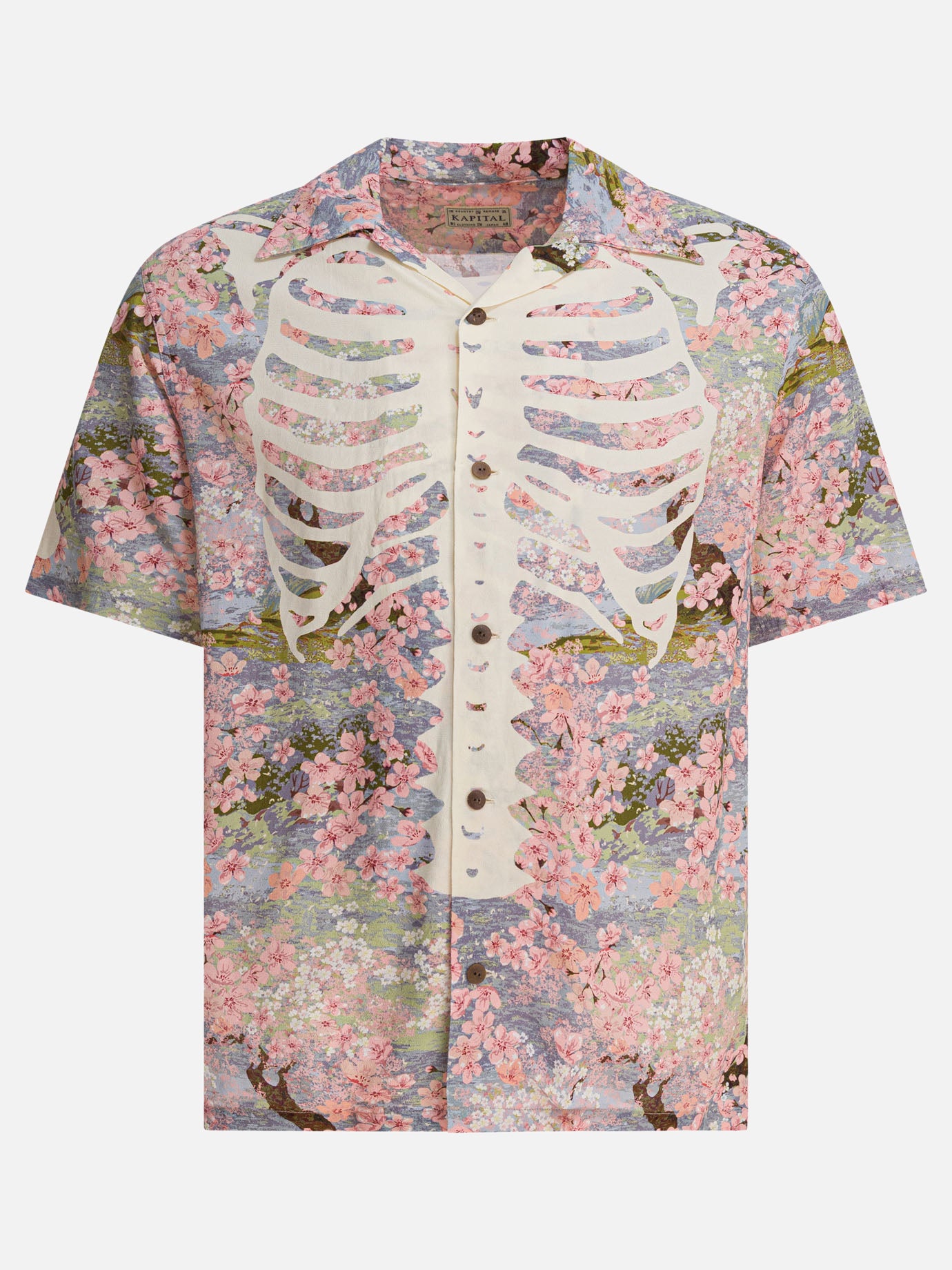 Camicie casual Floral  Azzurro - KAPITAL Uomo | PDP | VIETTI Online Store | thumbnail
