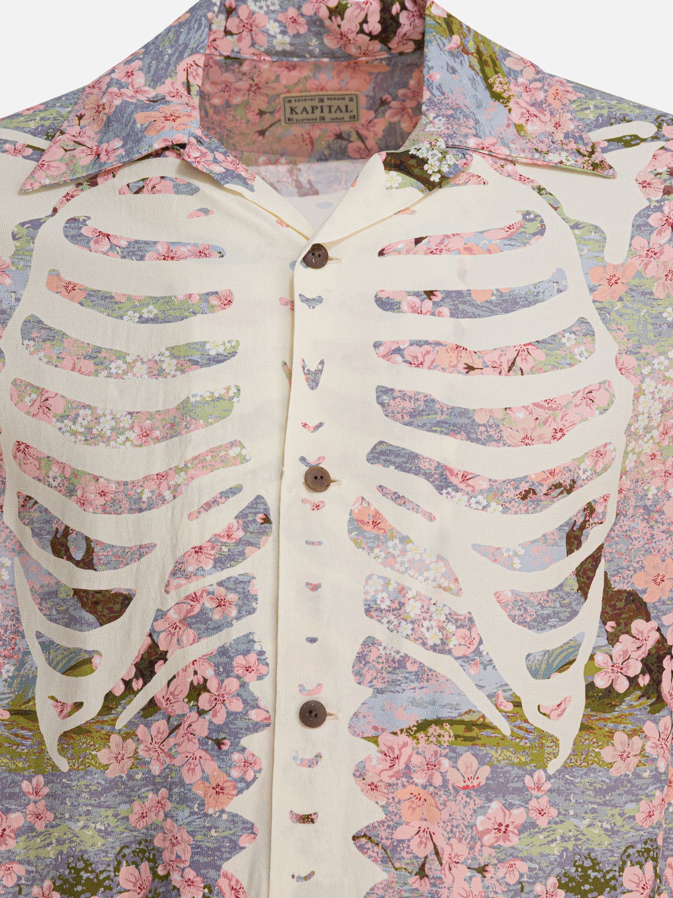 Camicie casual Floral  Azzurro - KAPITAL Uomo | PDP | VIETTI Online Store | Zoom-Modal_3
