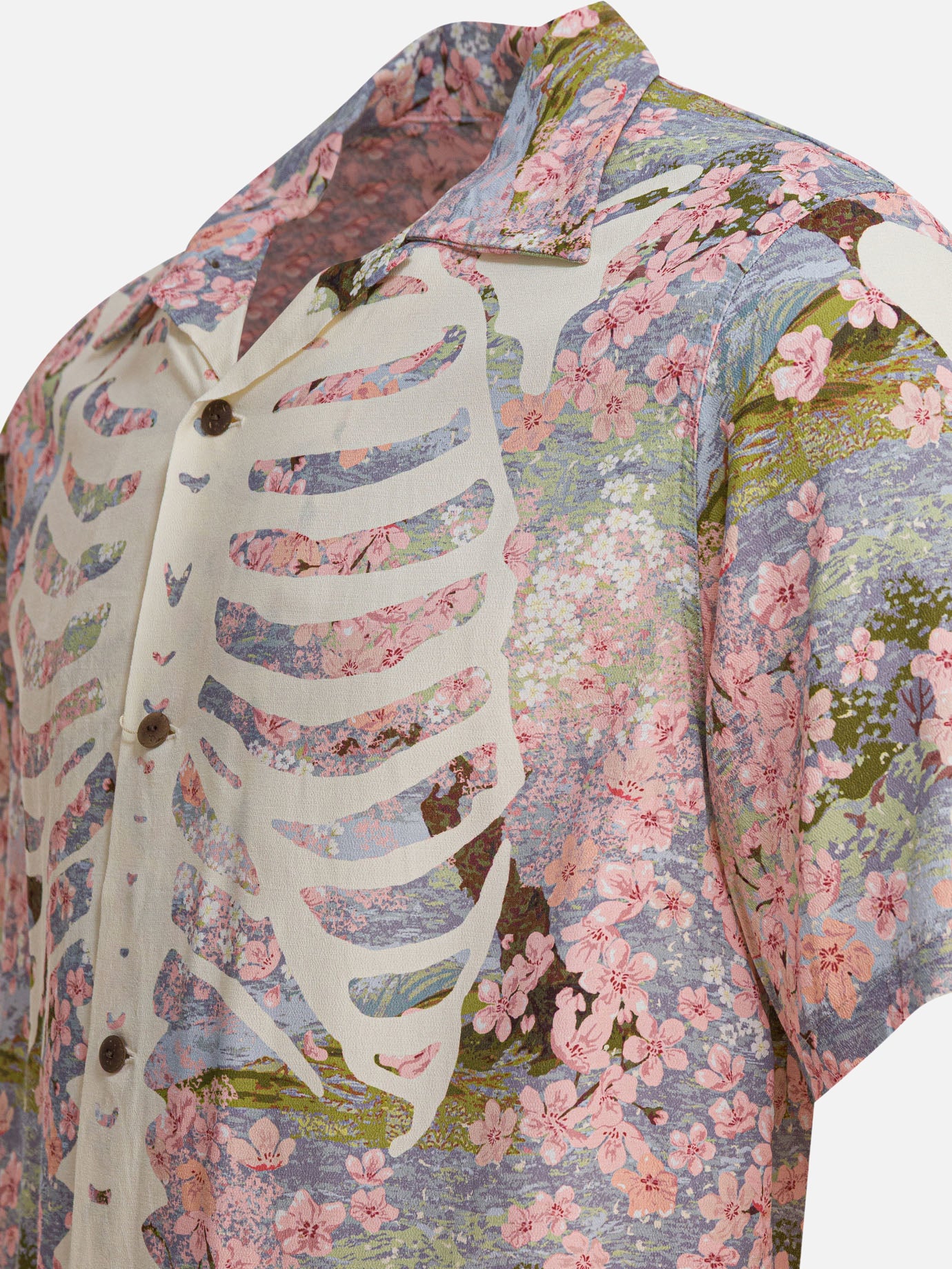 Camicie casual Floral  Azzurro - KAPITAL Uomo | PDP | VIETTI Online Store | thumbnail_4