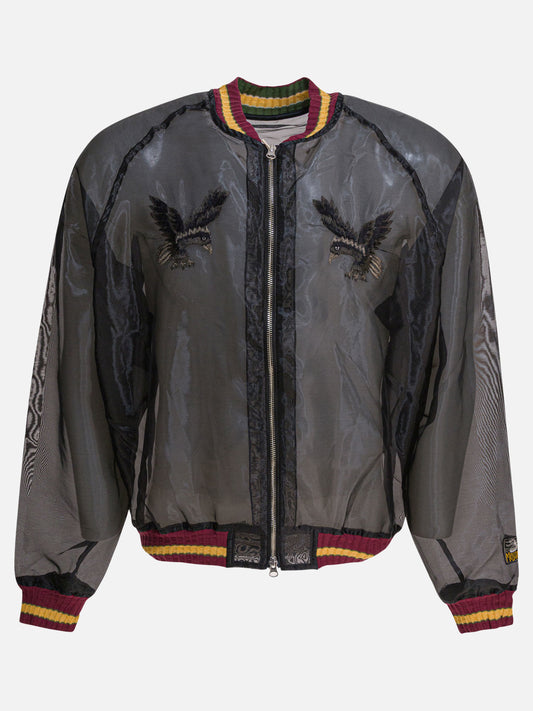 Bomber jackets Embroidered  Black - KAPITAL Men | PLP | VIETTI Online Store 
