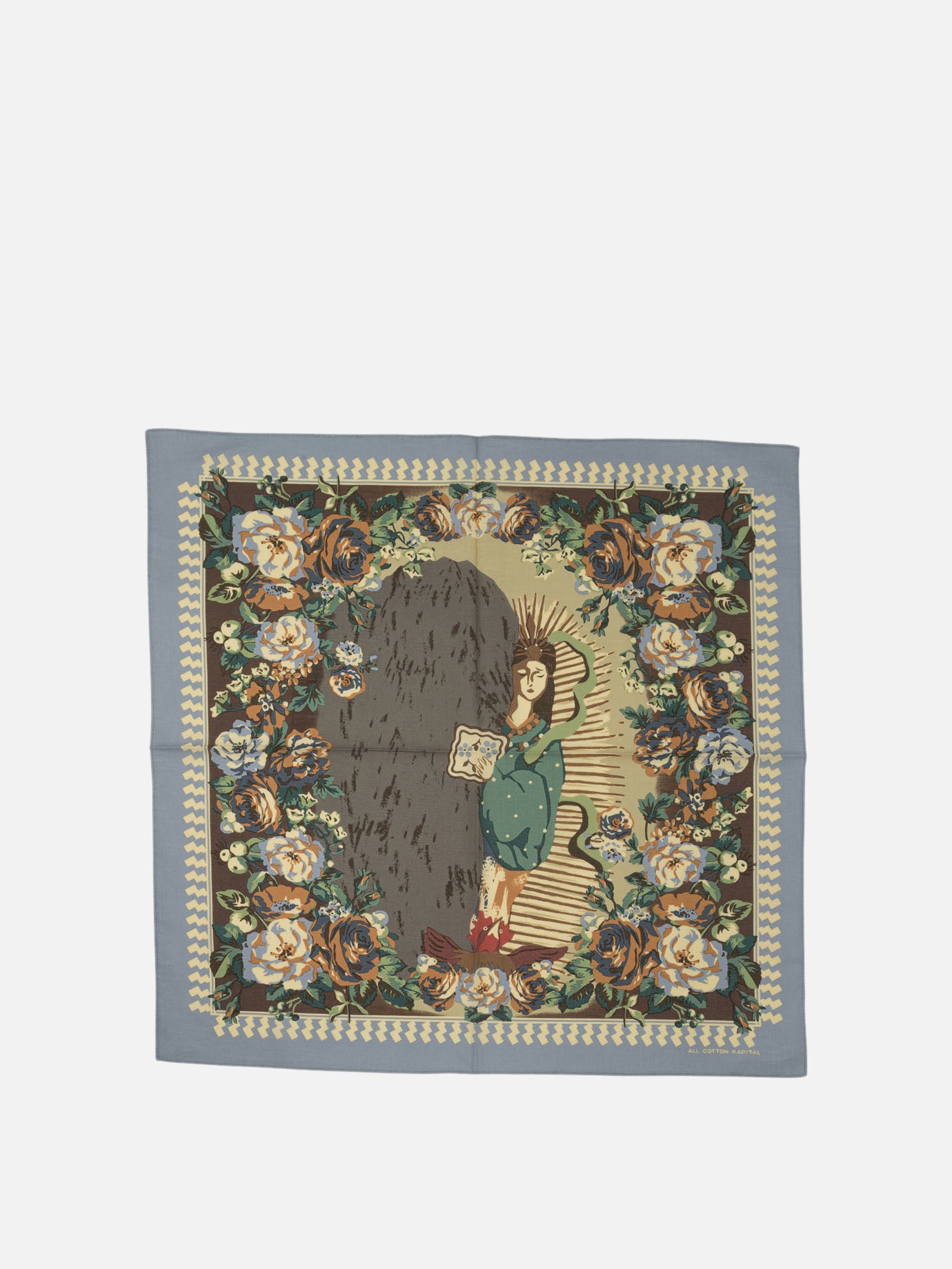 Foulard 100% cotton  Azzurro - KAPITAL Uomo | PDP | VIETTI Online Store | Zoom-Modal
