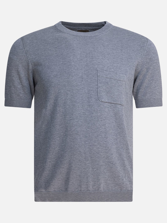 T-shirt girocollo Solid colour  Grigio - Rakkì Uomo | PDP | VIETTI Online Store 
