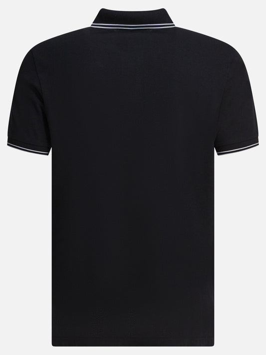 Polo con bottoni Logo  Nero - Stone Island Uomo | PLP | VIETTI Online Store | 2
