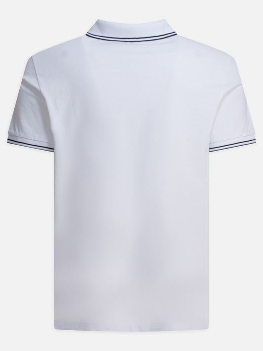 Polo con bottoni Logo  Bianco - Stone Island Uomo | PLP | VIETTI Online Store | 2
