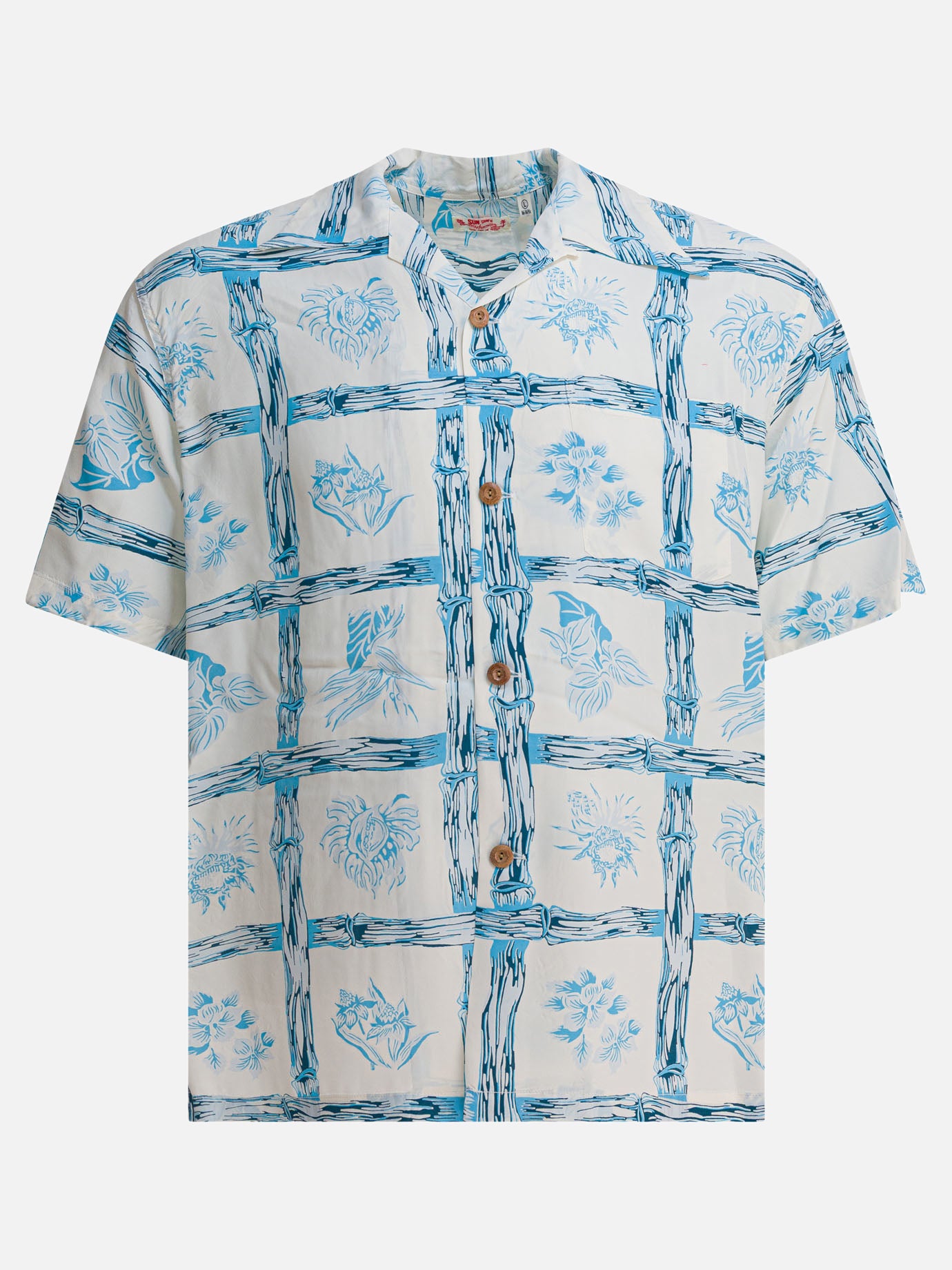 Camicie casual Floral  Azzurro - Sun Surf Uomo | PDP | VIETTI Online Store | Zoom-Modal
