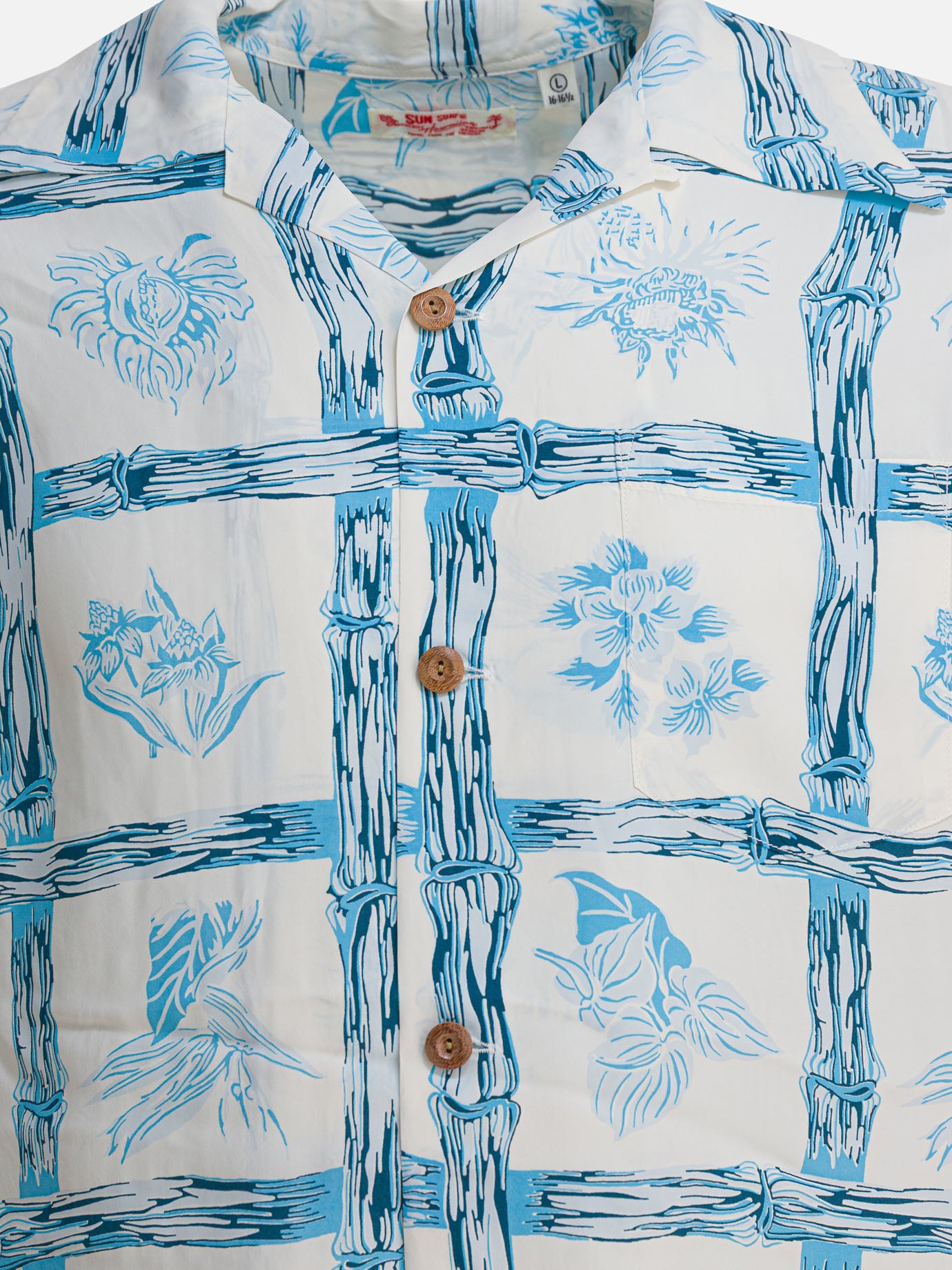 Camicie casual Floral  Azzurro - Sun Surf Uomo | PDP | VIETTI Online Store | Zoom-Modal_3
