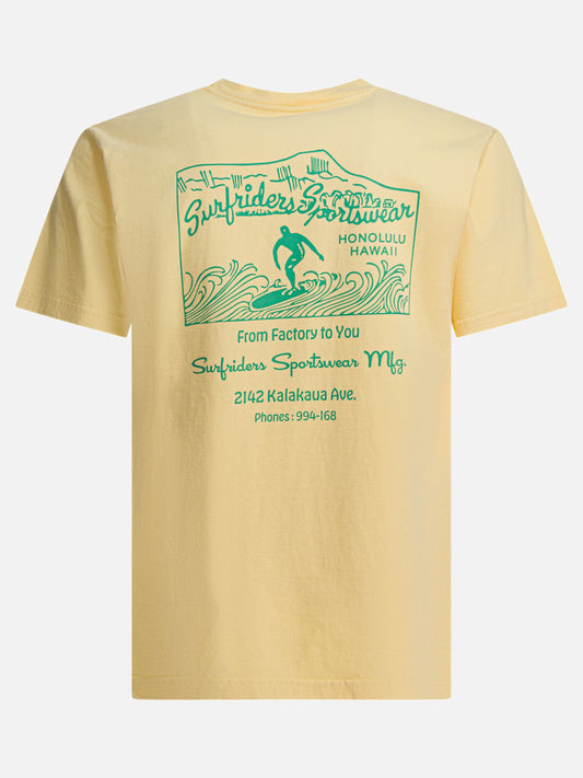 T-shirt girocollo Logo  Giallo - Sun Surf Uomo | PLP | VIETTI Online Store | 2
