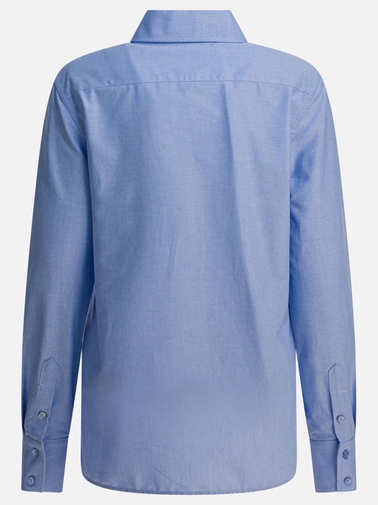 Camicie casual Solid colour  Azzurro - Valentino Donna | PDP | VIETTI Online Store | 2
