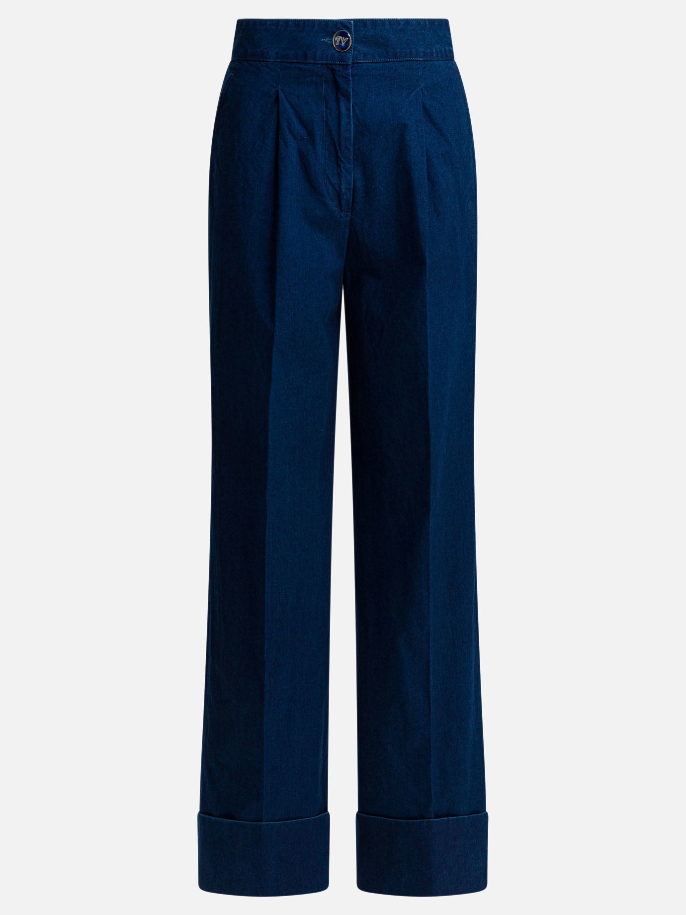 Jeans a gamba larga Denim  Blu - Valentino Donna | PDP | VIETTI Online Store | thumbnail