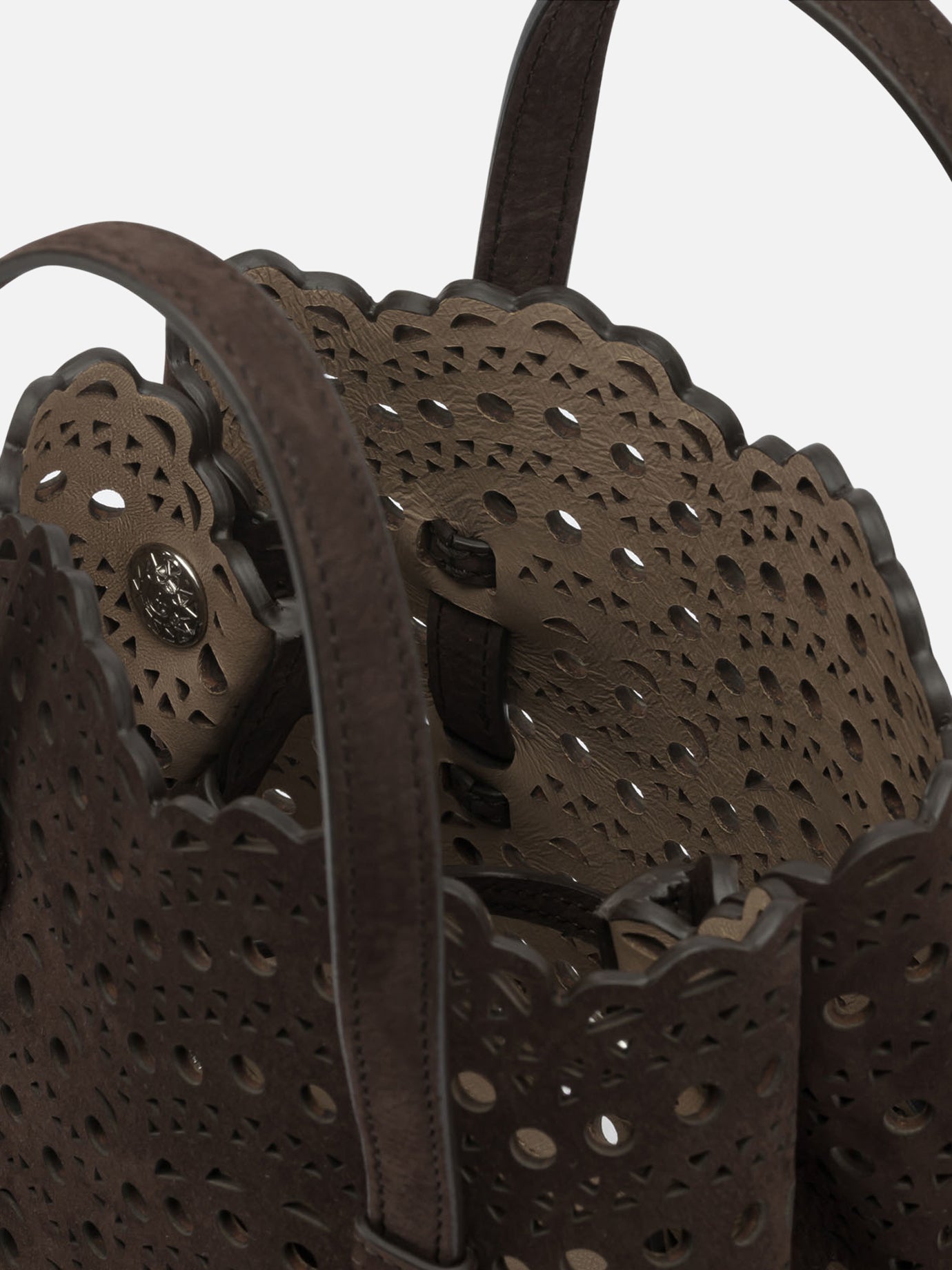 Small bags 100% calf leather  Brown - Alaïa Women | PDP | VIETTI Online Store | Zoom-Modal_5
