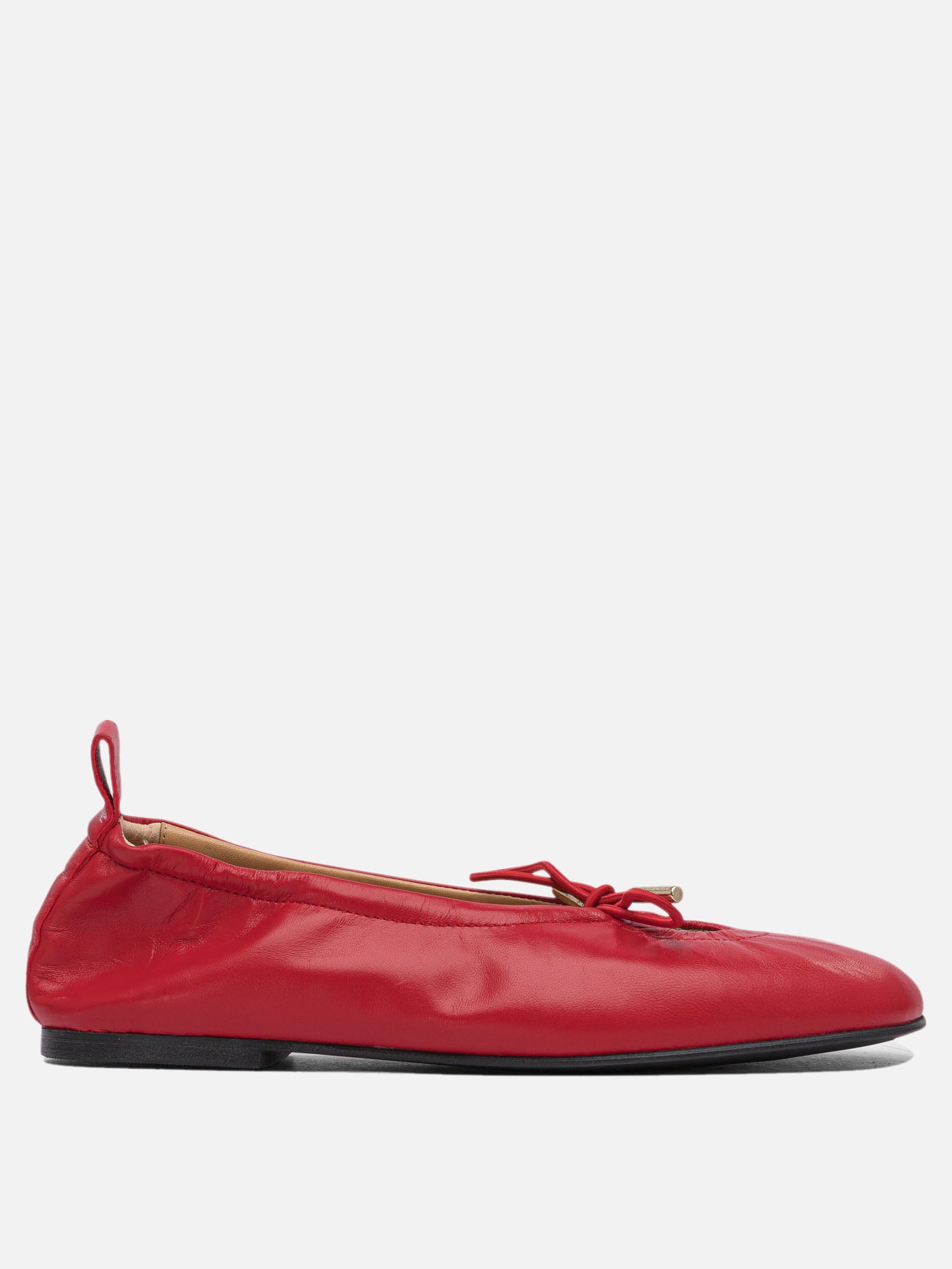 Ballerine classiche 100% leather  Rosso - Alohas Donna | PDP | VIETTI Online Store | thumbnail